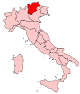 Trentino Alto Adige map