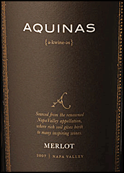 Aquinas-2007-Merlot