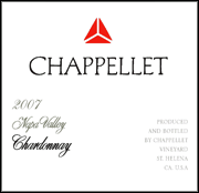 Chappellet 2007 Chardonnay