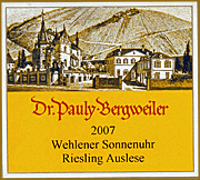 Dr_Pauly_Bergweiler_2007_Wehlener_Sonnenuhr_Auslese