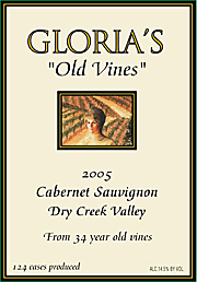 Gloria's 2005 Cabernet