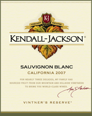 KJ 2007 Sauvignon Blanc