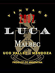 Luca 2007 Syrah