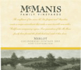 McManis 2005 Merlot