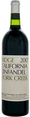 Ridge-2007-York-Creek-Zinfandel