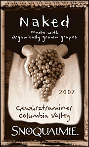 Snoqualmie 2007 Naked Gewurztraminer