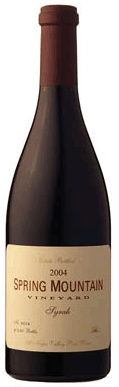 Spring Mountain 2004 Syrah