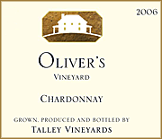Talley 2006 Olivers Vineyard Chardonnay
