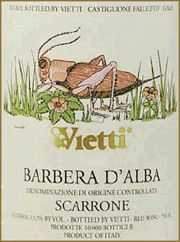 Vietti 2005 Scarrone Barbera d Alba