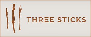 Three Sticks Logo