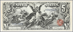 Pellet $5 bill
