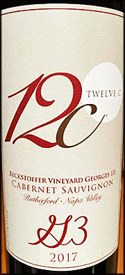 12C 2017 Beckstoffer Georges III G3 Cabernet Sauvignon