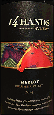 14 Hands 2015 Merlot