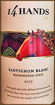 14 Hands 2015 Sauvignon Blanc