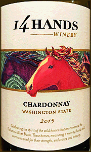 14 Hands 2015 Chardonnay