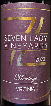 7 Lady Vineyards 2023 Meritage