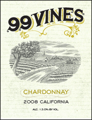 99 Vines 2008 Chardonnay
