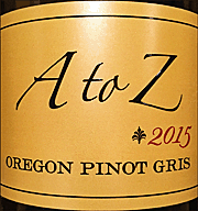 A to Z 2015 Pinot Gris