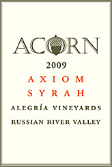 Acorn 2009 Axiom Syrah