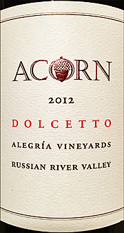 Acorn 2012 Dolcetto