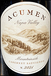 Acumen 2021 Mountainside Cabernet Sauvignon