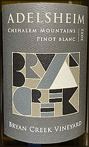 Adelsheim 2022 Bryan Creek Pinot Blanc