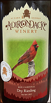 Adirondack 2025 Red Cardinal Dry Riesling