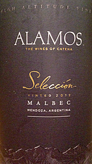 Alamos 2012 Seleccion Malbec