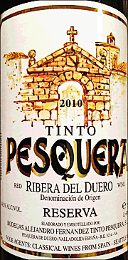 Alejandro Fernandez 2010 Tinto Pesquera Reserva