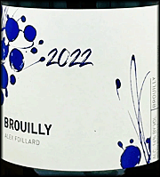 Alex Foillard 2022 Brouilly