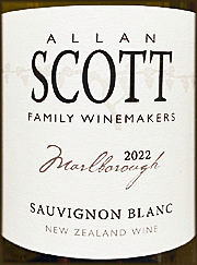 Allan Scott 2022 Sauvignon Blanc