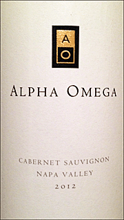 Alpha Omega 2012 Napa Valley Cabernet Sauvignon