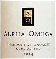Alpha Omega 2014 Unoaked Chardonnay