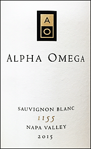 Alpha Omega 2015 Sauvignon Blanc