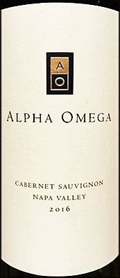 Alpha Omega 2016 Napa Valley Cabernet Sauvignon