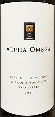 Alpha Omega 2019 Diamond Mountain Cabernet Sauvignon