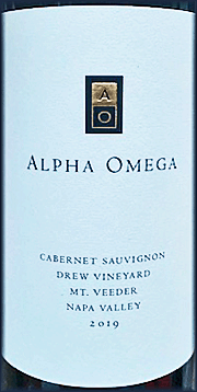 Alpha Omega 2019 Drew Cabernet Sauvignon