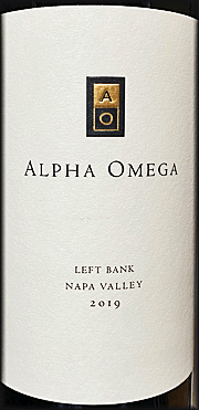Alpha Omega 2019 Left Bank