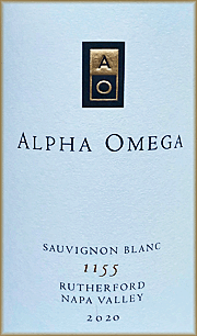 Alpha Omega 2020 1155 Sauvignon Blanc
