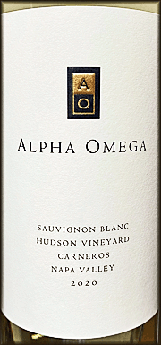 Alpha Omega 2020 Hudson Vineyard Sauvignon Blanc