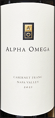 Alpha Omega 2021 Cabernet Franc
