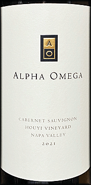 Alpha Omega 2021 Houyi Cabernet Sauvignon