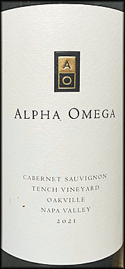 Alpha Omega 2021 Tench Cabernet Sauvignon