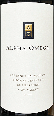 Alpha Omega 2021 Thomas Vineyard Cabernet Sauvignon