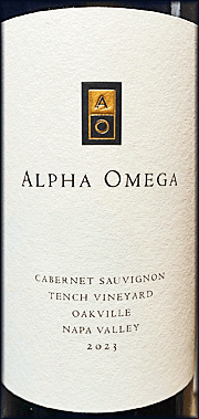 Alpha Omega 2023 Tench Cabernet Sauvignon