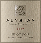 Alysian 2007 Russian River Selection Pinot Noir