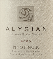 Alysian 2009 Allen Rochioli Blocks Pinot Noir