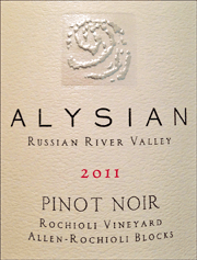 Alysian 2011 Allen-Rochioli Blocks Pinot Noir
