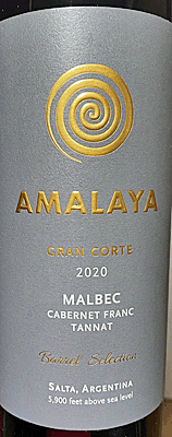 Amalaya 2020 Gran Corte