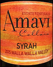 Amavi 2015 Syrah